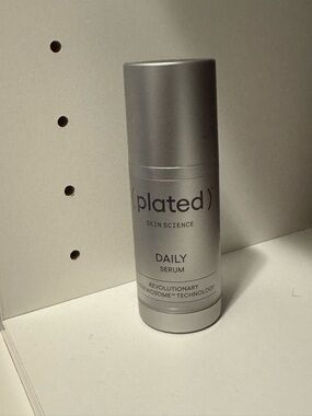Plated Skin Science Daily Serum — Silver